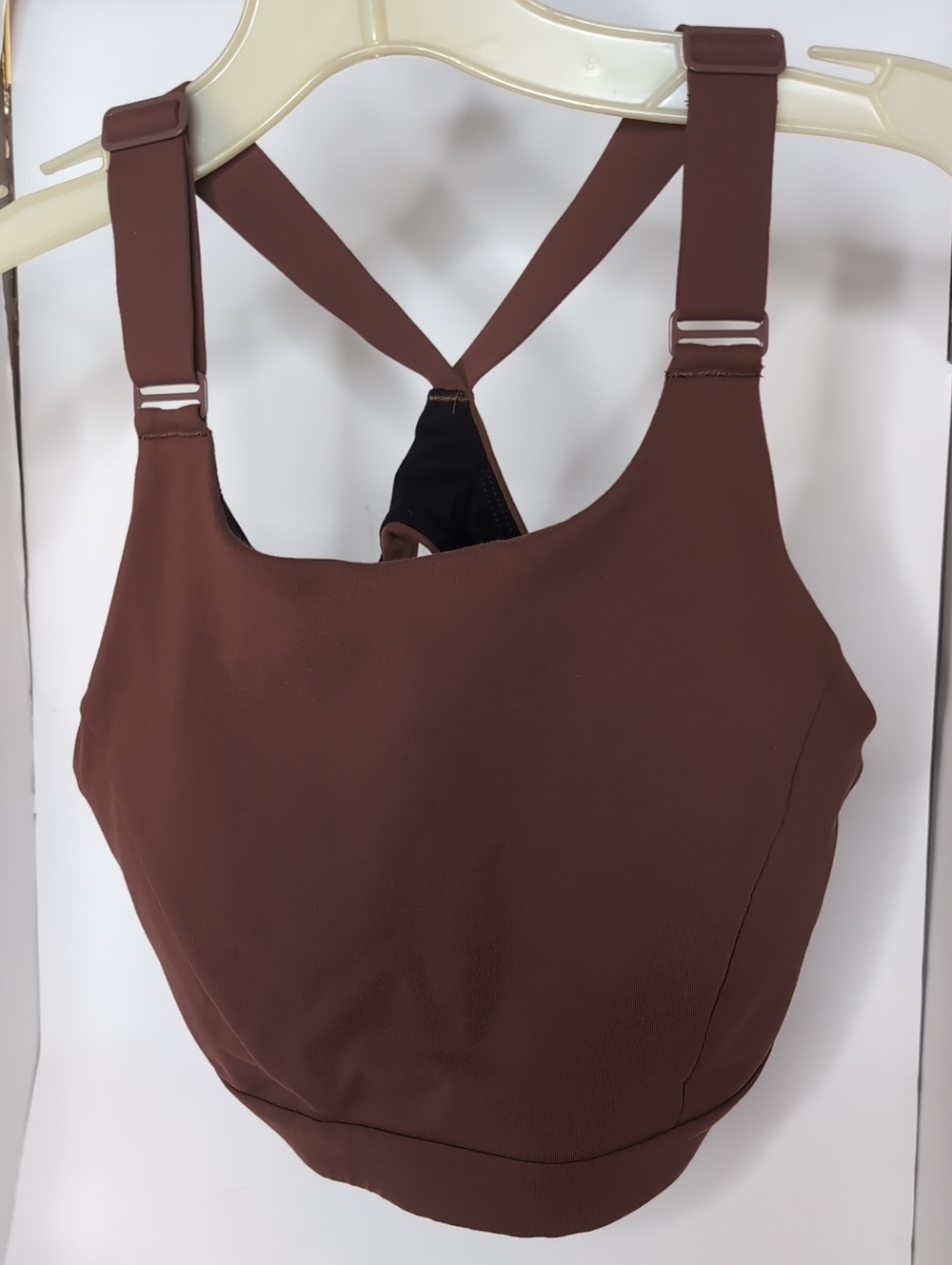 Prana Brown Racerback Sports Bra